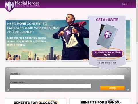 MediaHeroes – Content Curation Tool for Brands