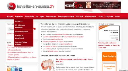 accédez au site Travailler-en-Suisse.ch Une nouvelle jeunesse pour Travailler-en-Suisse.ch