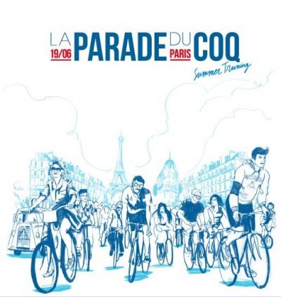parade,bike party,coq sportif,paris