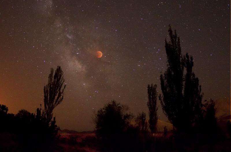 Eclipse de la Lune par Amirreza Kamkar