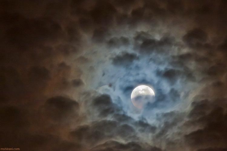 Eclipse de la Lune par Mohammad Shirani