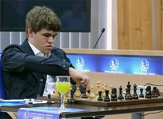 Echecs en Roumanie : Magnus Carlsen (2815) © ChessBase 