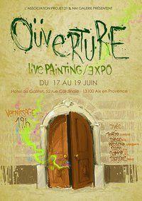 et à Aix ... Soirée OUVERTURE LIVE PAINTING EXPO COCKTAIL VERNISSAGE avec des graffeurs internationaux 211038_214930848540358_5402942_n