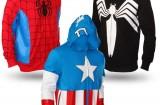 e773 marvel hoodies 160x105 Des sweat Captain America et Spider Man