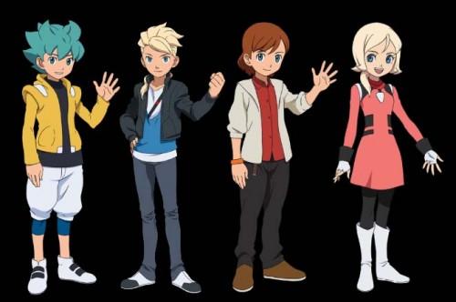 Gundam_Age_Chara Personnages principaux de la série TV Mobile Suit Gundam AGE