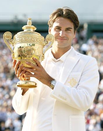 federer-trophee-wimbledon Roger Federer Wimbledon 2011