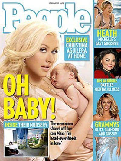 Christina Aguilera et bébé !