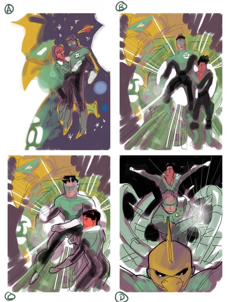 Green Lantern Corps #63 par Francis Manapul