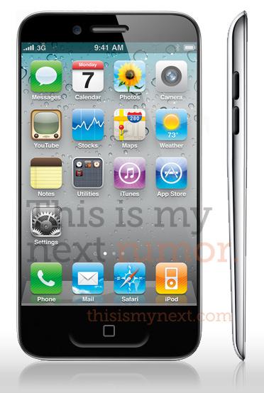 iPhone5_mockup iPhone 5 : nouveau design, annonce et commercialisation courant août ?