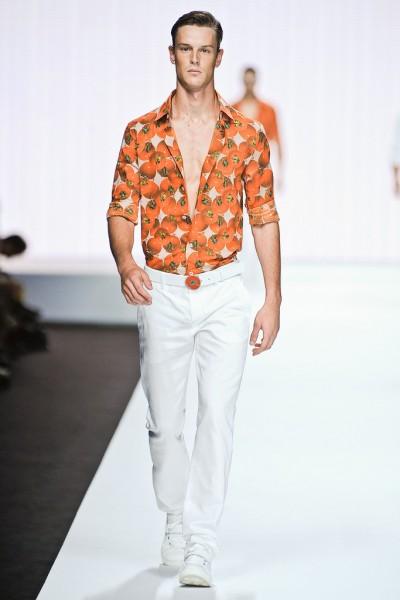 Weird prints Bikkemberg Weird prints Bikkemberg 400x600 10 tendances à retenir des défilés de Milan Eté 2012