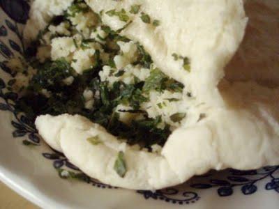 Pomme de terre à tartiner les pitas (comme un kibbit al-batata, ragout libanais)
