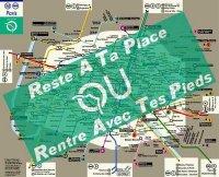 RATP : reste à ta place ou rentre avec tes pieds RATP : reste à ta place ou rentre avec tes pieds