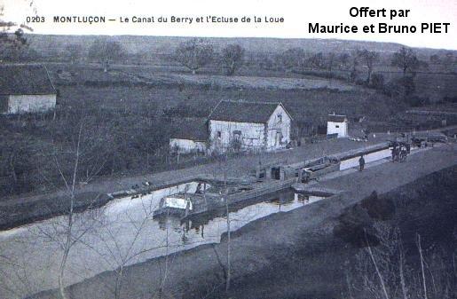 Le canal de Berry - Allier
