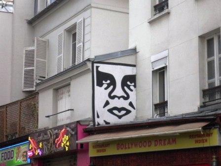 Frank Shepard Fairey, aka Obey – Rue Saint Maur (75011) Frank Shepard Fairey, aka Obey – Rue Saint Maur (75011)
