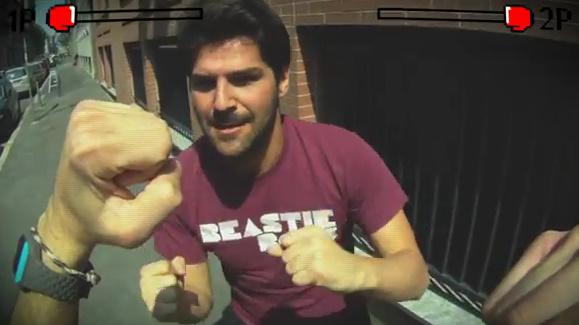 Street fight interactive video