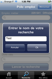 L'application Pole Emploi pour iPhone et iPad L'application Pole Emploi pour iPhone et iPad