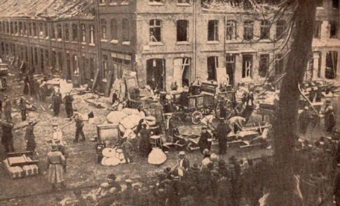 L'Explosion des 18 ponts. Nuit du 10 au 11 janvier 1916.