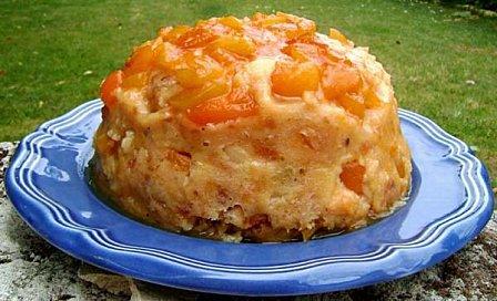 Pudding aux Deux Abricots Pudding à l'abricot