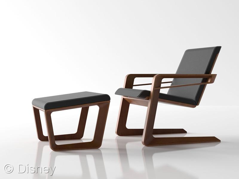 Airline Chair, Kem Weber: Walt Disney Signature fait renaître le pionnier américain du mobilier moderne