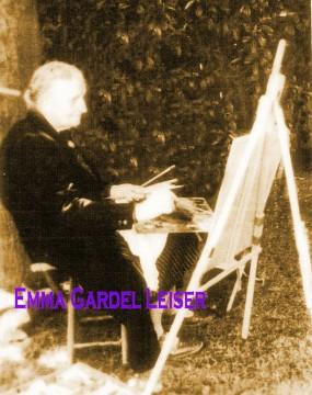 Une artiste injustement méconnue : Emma Gardel Leiser emma gardel leiser,peintre
