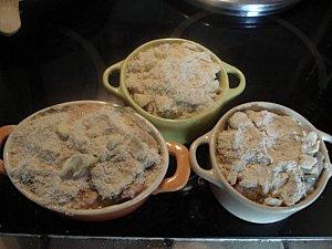 Crumble courgettes et saumon 5