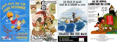 Festivals BD de l’été 2011 (épisode 1) Festivals BD de l’été 2011 (épisode 1)