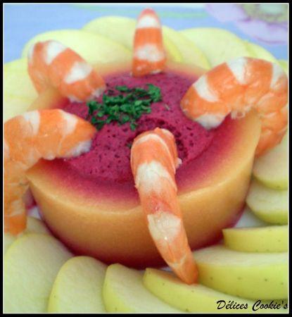 Chantilly de betterave & mousse de melon melon 3