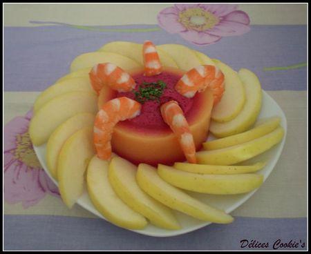 Chantilly de betterave & mousse de melon melon 2