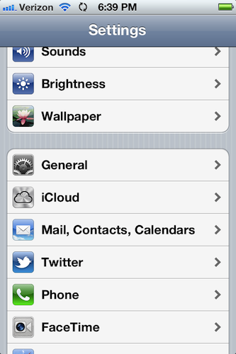 Nouveautés (en vrac) de l'iOS 5 b2 sur iPhone et iPad...