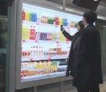 vidéo tesco corée supermarché virtuel métro