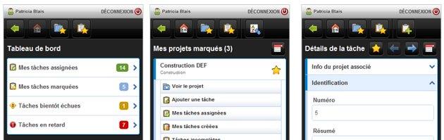 AceProject, gestion de projets mobile