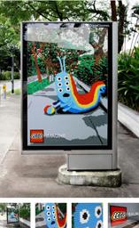 Ambient Billboard by Lego