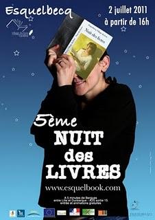 5ème « Nuit des livres » à Esquelbecq (Nord). 5ème « Nuit des livres » à Esquelbecq (Nord).