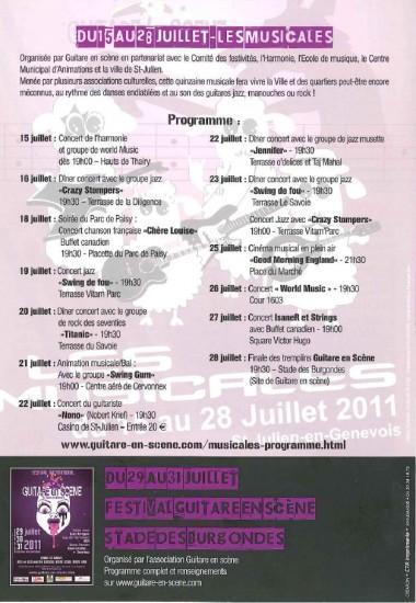 St Julien fête la musique du 11 juin au 1er aout Musicales4.JPG