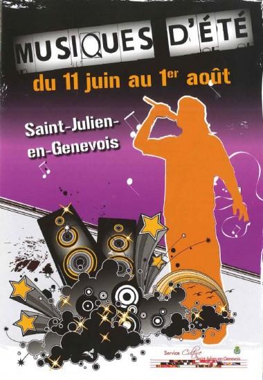 St Julien fête la musique du 11 juin au 1er aout Musicales1.JPG