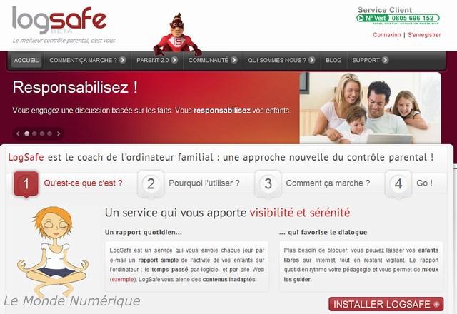 LogSafe, le logiciel de contrôle parental pour anticiper et mieux expliquer les risques d’Internet LogSafe, le logiciel de contrôle parental pour anticiper et mieux expliquer les risques d’Internet