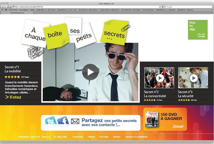 Découvrez la nouvelle campagne de communication décalée de CISCO Découvrez la nouvelle campagne de communication décalée de CISCO
