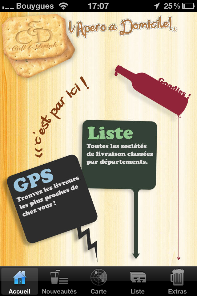 Accueil Enfin l’application smartphone que l’on attendait tous : « L’Apéro! » par Call and Drink !