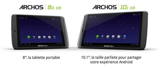 Archos présente une nouvelle génération de tablettes Android