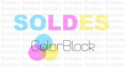 SOLDES sur ColorBlock.fr !