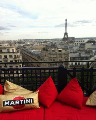 La Terrazza Martini à Paris... La Terrazza Martini à Paris...