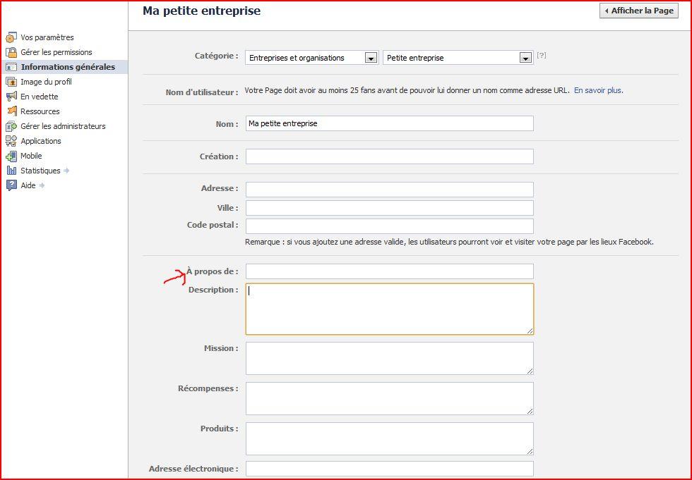 slide 8 page facebook pro infos page facebook pro