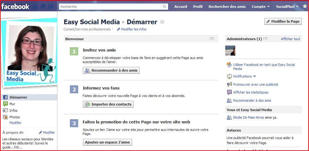 slide 9 page facebook pro Comment créer sa page pro Facebook, 6 étapes en images
