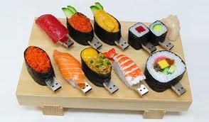 clés sushi Les clés (USB) du succès !