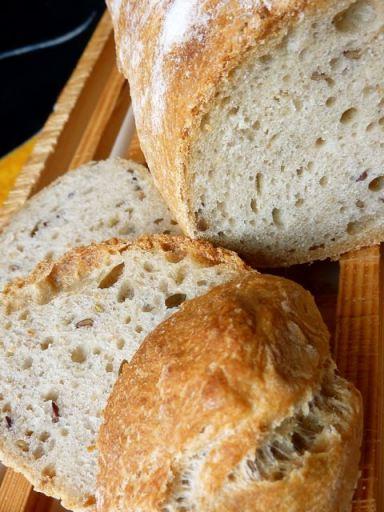 Premier Pain au levain maison - 4 Pain complet au levain naturel