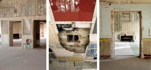 L'état avant restaurations © Musées de Strasbourg Les décors renversant de l’Aubette