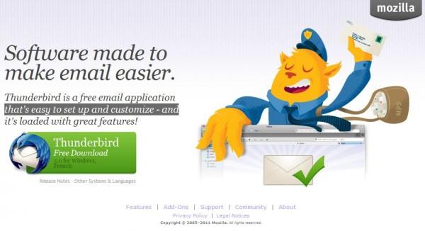 thunderbird thunderbird 600x326 Thunderbird passe la 5ème