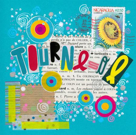 Cartes carrées en collage (suite) 29juin