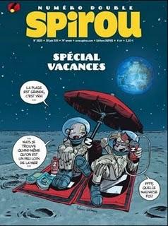 Prépublication BD  : Spirou et Fantasio dans France Soir