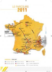 carte_tour_france_2011 carte du Tour de France 2011
